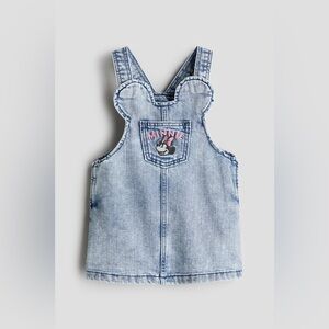H&M Disney Minnie Mouse Toddler Overall Dress